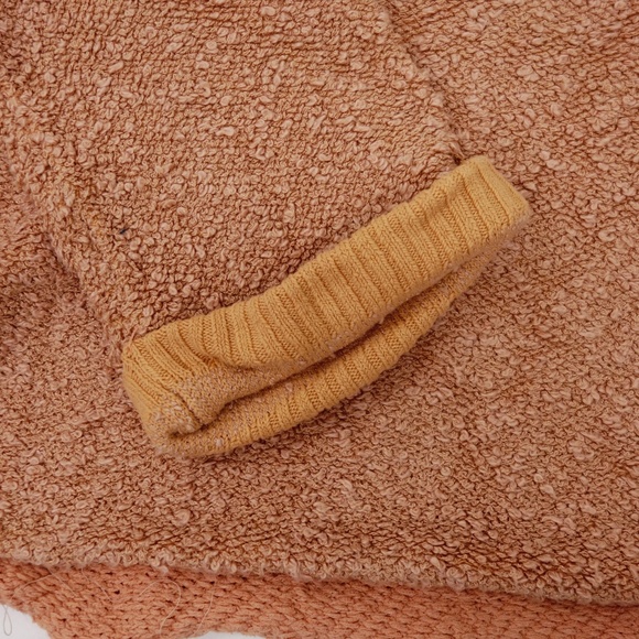 Slouchy Peachy Mock Neck Sweater - Picture 2 of 7